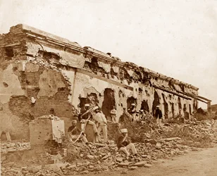 Gen Wheelers Verschanzung in Cawnpore, März 1858